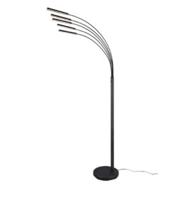 Φωτιστικό Δαπέδου Reality LED 3,5W Μαύρο Ματ Μεταλλικό Step Dimmable 350lm 3000K R41031532