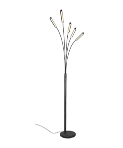 Φωτιστικό Δαπέδου Reality LED 3,5W Μαύρο Ματ Μεταλλικό Step Dimmable 350lm 3000K R41031532