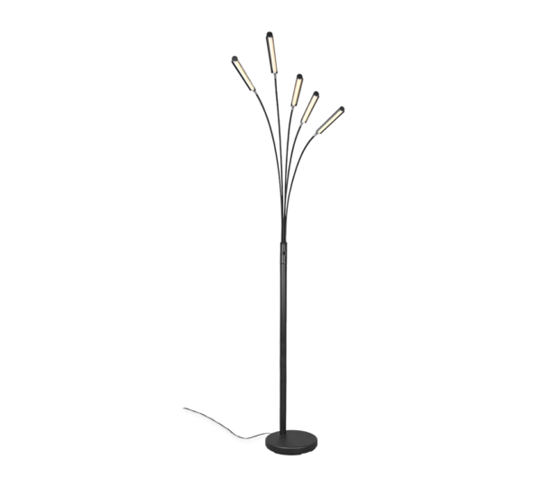 Φωτιστικό Δαπέδου Reality LED 3,5W  Μαύρο Ματ Μεταλλικό Step Dimmable 350lm 3000K  R41031532