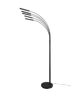 Φωτιστικό Δαπέδου Reality LED 3,5W Μαύρο Ματ Μεταλλικό Step Dimmable 350lm 3000K R41031532