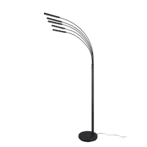 Φωτιστικό Δαπέδου Reality LED 3,5W  Μαύρο Ματ Μεταλλικό Step Dimmable 350lm 3000K  R41031532