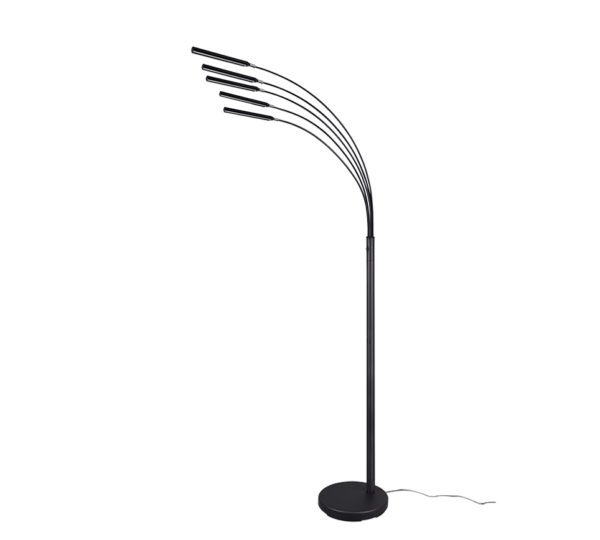 Φωτιστικό Δαπέδου Reality LED 3,5W  Μαύρο Ματ Μεταλλικό Step Dimmable 350lm 3000K  R41031532
