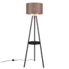 Φωτιστικό Δαπέδου Trio Lighting 1xE27 Μαύρου Χρώματος – R41561032