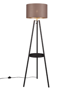 Φωτιστικό Δαπέδου Trio Lighting 1xE27 Μαύρου Χρώματος – R41561032