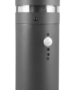 Φωτιστικό Κολωνάκι Κήπου Ανθρακί 100cm PALOMA 1x E27 με Ανιχνευτή Κίνησης IP44 Reality – R41719142