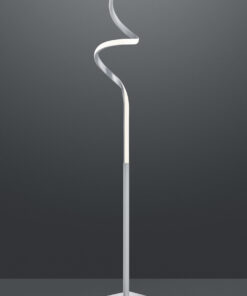 Φωτιστικό Δαπέδου Reality LED 11W Νίκελ Ματ Μεταλλικό Dimmable 950lm 3000K R42051107