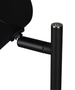 Επαναφορτιζόμενο Φωτιστικό Δαπέδου Reality LED 4,5W Μαύρο Ματ Μεταλλικό Step Dimmable 350lm 3000K R42111132