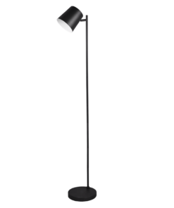 Επαναφορτιζόμενο Φωτιστικό Δαπέδου Reality LED 4,5W Μαύρο Ματ Μεταλλικό Step Dimmable 350lm 3000K R42111132