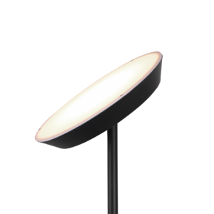 Φωτιστικό Δαπέδου Reality LED 17W  Μαύρο Ματ Μεταλλικό Step Dimmable 1440lm 3000K  R42321232
