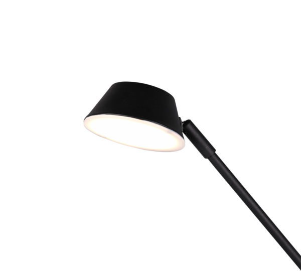 Φωτιστικό Δαπέδου Reality LED 17W  Μαύρο Ματ Μεταλλικό Step Dimmable 1440lm 3000K  R42321232