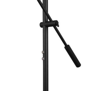 Φωτιστικό Δαπέδου Reality LED 17W  Μαύρο Ματ Μεταλλικό Step Dimmable 1440lm 3000K  R42321232