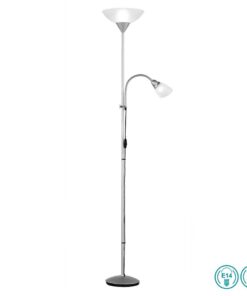 Φωτιστικό Δαπέδου Reality E27 Τιτάνιο Μεταλλικό R4393-87