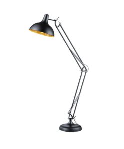 Φωτιστικό Δαπέδου Reality E27 Μαύρο Ματ Μεταλλικό R46061032