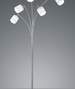 Φωτιστικό Δαπέδου Reality 5xE14 Νίκελ Ματ Μεταλλικό R46330501