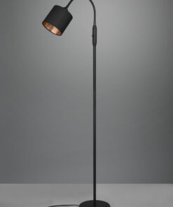 Φωτιστικό Δαπέδου Reality E14 Μαύρο Ματ Μεταλλικό – R46331079