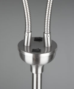 Φωτιστικό Δαπέδου Reality E14 Νίκελ Ματ Μεταλλικό – R46332001