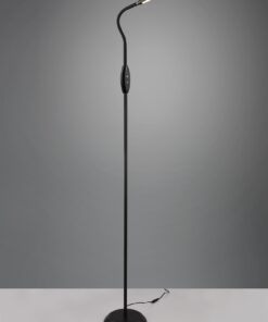 Φωτιστικό Δαπέδου Μαύρο TORO Reality LED 5W CCT 700lm Dimmable Αφής – R47641102