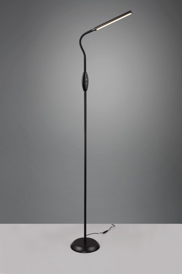 Φωτιστικό Δαπέδου Μαύρο TORO Reality LED 5W CCT 700lm Dimmable Αφής – R47641102