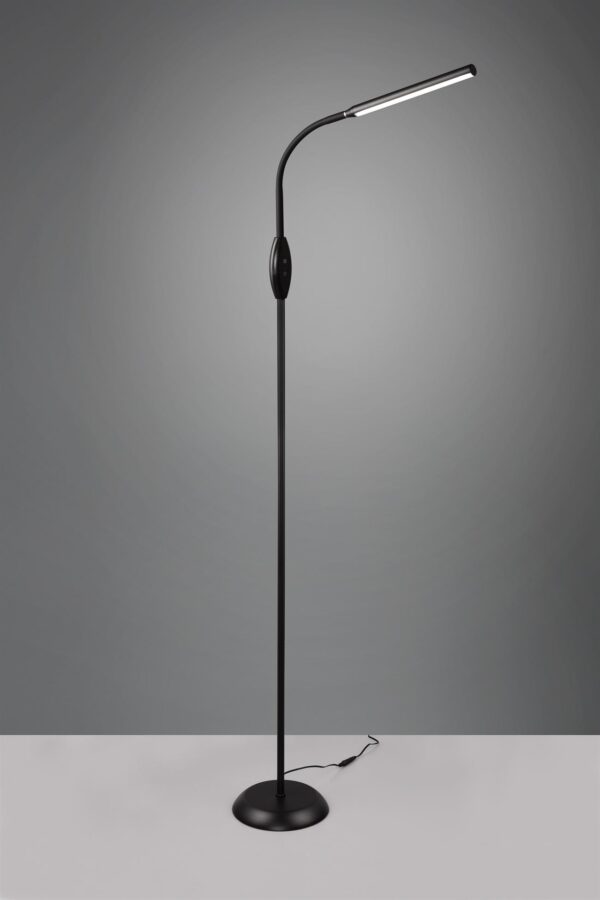Φωτιστικό Δαπέδου Μαύρο TORO Reality LED 5W CCT 700lm Dimmable Αφής – R47641102
