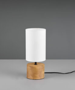 Επιτραπέζιο Φωτιστικό Reality WOODY 1x E14 Φυσικό Ξύλο – R50171930