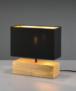 Επιτραπέζιο Φωτιστικό Reality WOODY 1x E27 Απόχρωση Ξύλου Ξύλο – R50181080