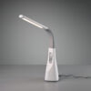 Πορτατίφ Reality LED 5W  Λευκό Πλαστικό Step Dimmable 500lm 3000+4000+5000K  R50381101