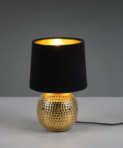 Επιτραπέζιο Φωτιστικό Reality SOPHIA 1x E14 Χρυσό Κεραμικό – R50821002