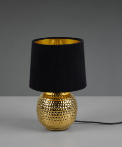 Επιτραπέζιο Φωτιστικό Reality SOPHIA 1x E14 Χρυσό Κεραμικό – R50821002