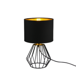 Πορτατιφ Reality E14 Μαύρο Μεταλλικό – R50931002