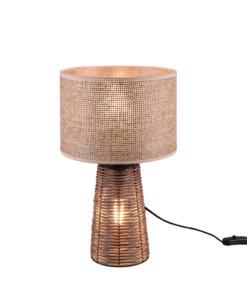 Πορτατιφ Reality E27 Καφέ Rattan – R50972026