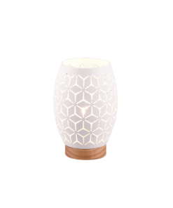 Επιτραπέζιο Φωτιστικό Trio Lighting 1xE27 Λευκού Χρώματος – R51571031