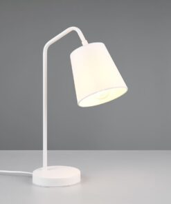 Επιτραπέζιο Φωτιστικό Reality 1x E27 Λευκό Ματ – R51721031