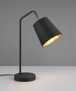 Επιτραπέζιο Φωτιστικό Reality 1x E27 Μαύρο Ματ – R51721032