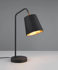 Επιτραπέζιο Φωτιστικό Reality 1x E27 Μαύρο Ματ – R51721032