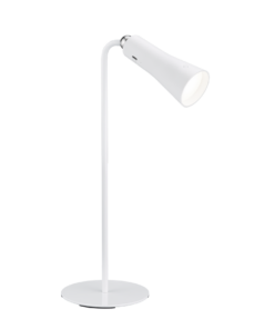 Επιτραπέζιο Φωτιστικό Reality MAXI LED, 2W · 200lm, 3000K Λευκό Ματ Μεταλλικό, Αφής, Επαναφορτιζόμενη μπαταρία, Επαναφόρτιση σύνδεσης USB-C- R52121131