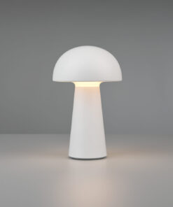 Επαναφορτιζόμενο Πορτατίφ Reality LED 2W Λευκό Πλαστικό Step Dimmable Αφής 180lm 3000K IP44 R52176101