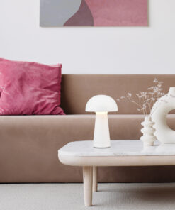 Επαναφορτιζόμενο Πορτατίφ Reality LED 2W Λευκό Πλαστικό Step Dimmable Αφής 180lm 3000K IP44 R52176101