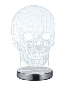 Πορτατίφ Reality LED 7W Χρώμιο Μεταλλικό 400lm 3000+4000+6500K R52461106