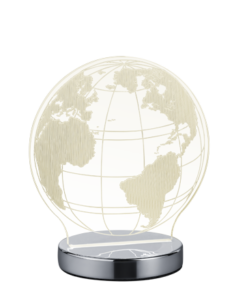 Πορτατίφ Reality LED 7W Χρώμιο Μεταλλικό 400lm 3000+4000+6500K R52481106