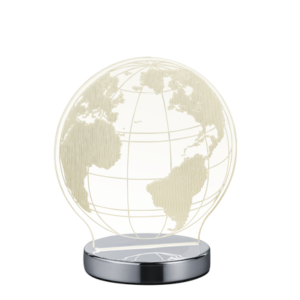 Πορτατίφ Reality LED 7W  Χρώμιο Μεταλλικό 400lm 3000+4000+6500K  R52481106