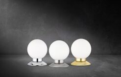 Πορτατίφ Reality LED 3W Χρώμιο Μεταλλικό Step Dimmable 250lm 3000K R52551906