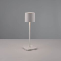 Επαναφορτιζόμενο Πορτατιφ Γκρι FERNANDEZ LED 1.5W 130lm CCT Dimmable Αφής με Ασύρματη Βάση Φόρτισης IP54 Reality – R54096177