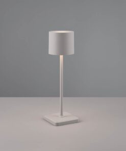 Επαναφορτιζόμενο Πορτατιφ Γκρι FERNANDEZ LED 1.5W 130lm CCT Dimmable Αφής με Ασύρματη Βάση Φόρτισης IP54 Reality – R54096177