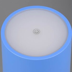 Επαναφορτιζόμενο Πορτατιφ Μπλε FERNANDEZ LED CCT 1.5W 130lm Dimmable Αφής με Ασύρματη Βάση Φόρτισης IP54 Reality – R54096312