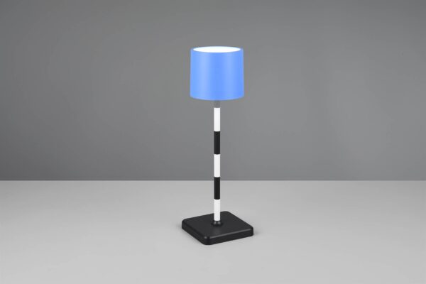 Επαναφορτιζόμενο Πορτατιφ Μπλε FERNANDEZ LED CCT 1.5W 130lm Dimmable Αφής με Ασύρματη Βάση Φόρτισης IP54 Reality – R54096312