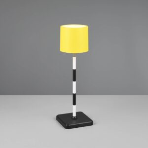Επαναφορτιζόμενο Πορτατιφ Κίτρινο FERNANDEZ LED CCT 1.5W 130lm Dimmable Αφής με Ασύρματη Βάση Φόρτισης IP54 Reality – R54096316