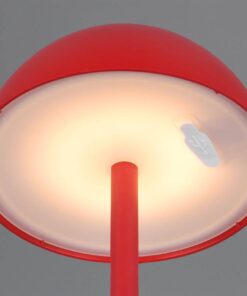 Επαναφορτιζόμενο Πορτατιφ Κόκκινο RICARDO LED 1.7W 240lm 3000Κ Dimmable Αφής IP54 Reality – R54106110