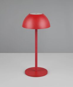 Επαναφορτιζόμενο Πορτατιφ Κόκκινο RICARDO LED 1.7W 240lm 3000Κ Dimmable Αφής IP54 Reality – R54106110