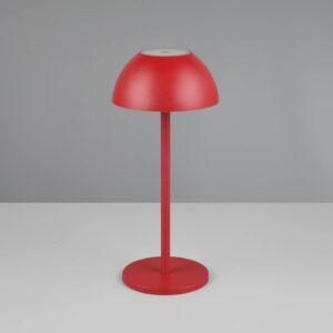 Επαναφορτιζόμενο Πορτατιφ Κόκκινο RICARDO LED 1.7W 240lm 3000Κ Dimmable Αφής IP54 Reality – R54106110