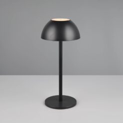 Επαναφορτιζόμενο Πορτατιφ Μαύρο Ματ RICARDO LED 1.7W 240lm 3000Κ Dimmable Αφής IP54 Reality – R54106132